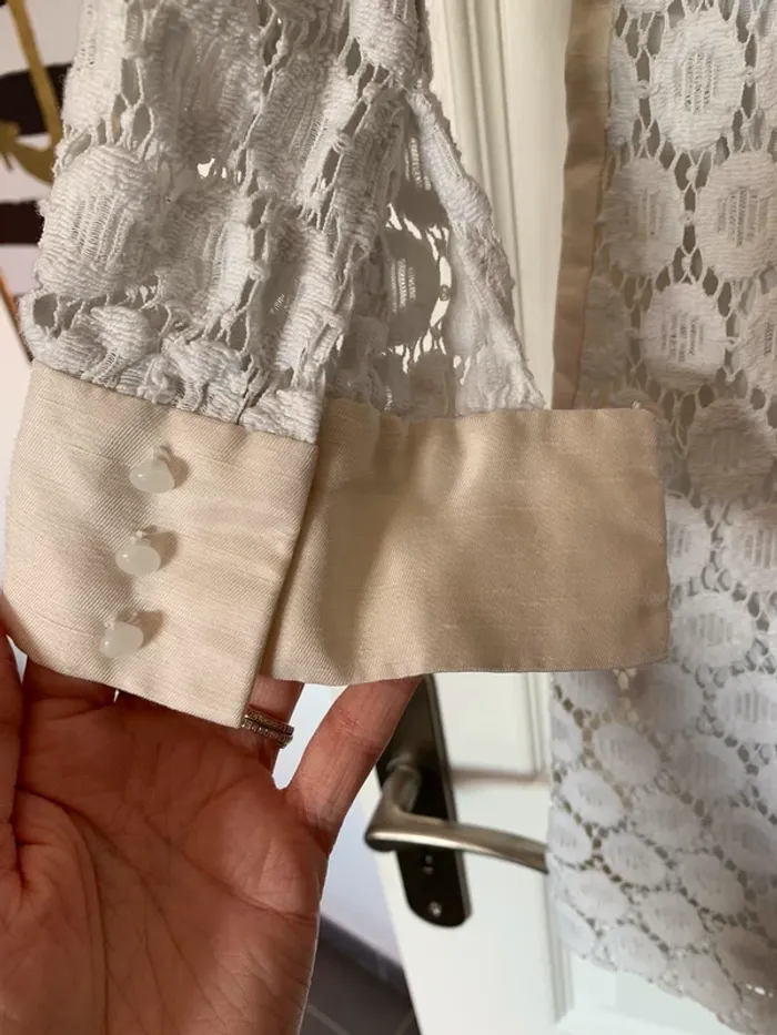 Robe droite blanche taille M - photo numéro 2