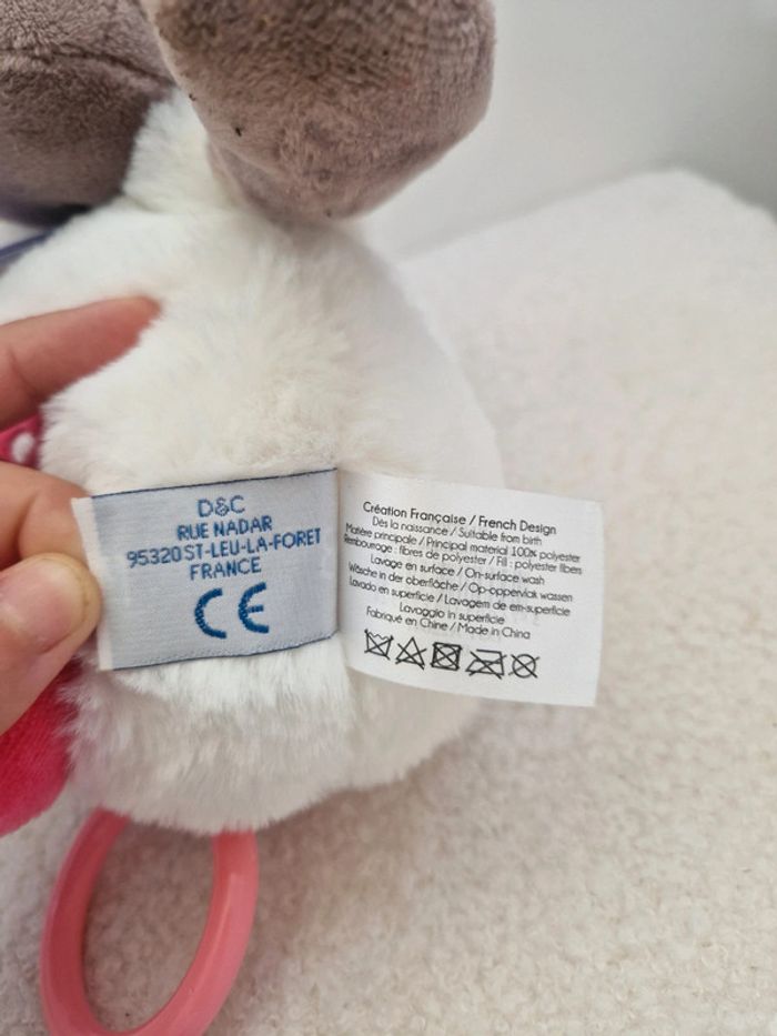 🦛 Peluche musicale Baby Nat' 🦛 - photo numéro 5