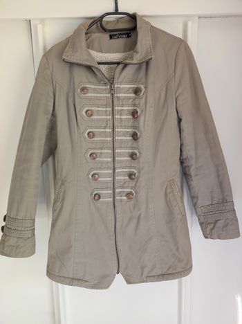 Manteau style officier