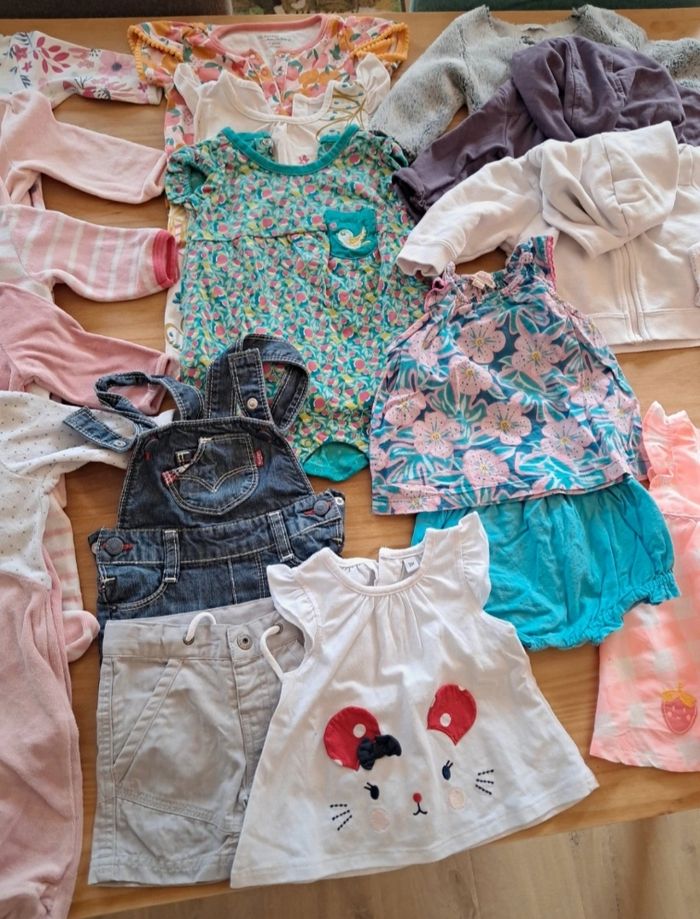 Lot de vêtements fille 3 mois - photo numéro 5