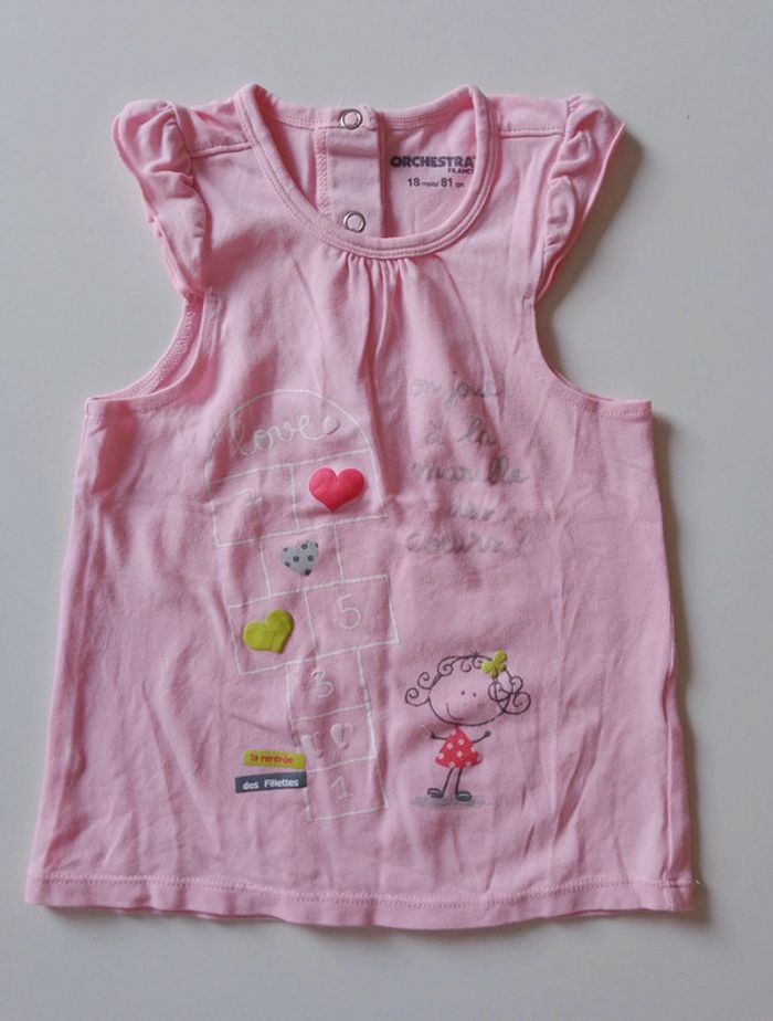 Tee-shirt fille 18 mois Orchestra