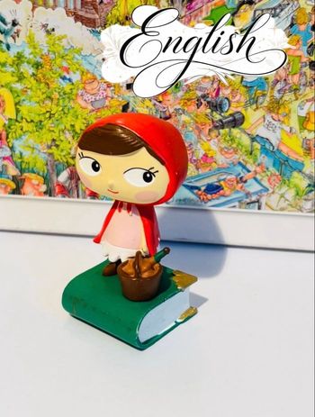 Discontinued English Tonie anglais Red hooded 