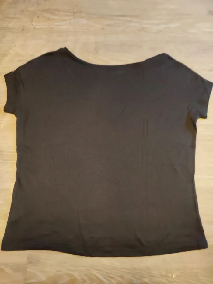 T-shirt taupe - photo numéro 4