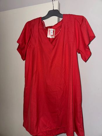 Robe rose fushia taille 42 neuve bec étiquette