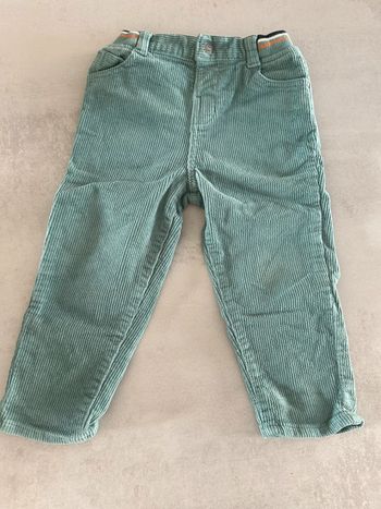 Pantalon velours bébé