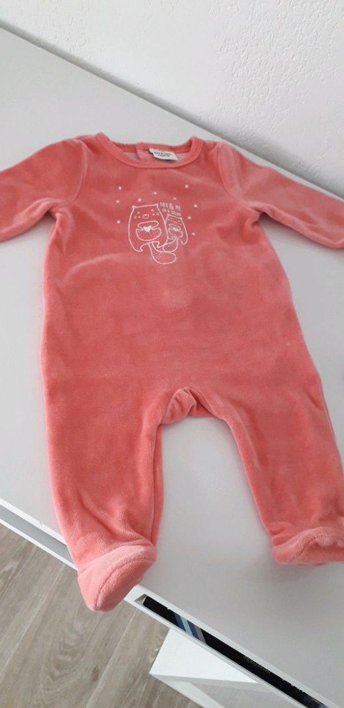 Pyjama velours 3 mois - photo numéro 2