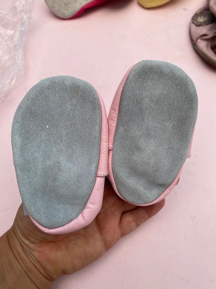 Chaussons chaussures souple cuir - photo numéro 3