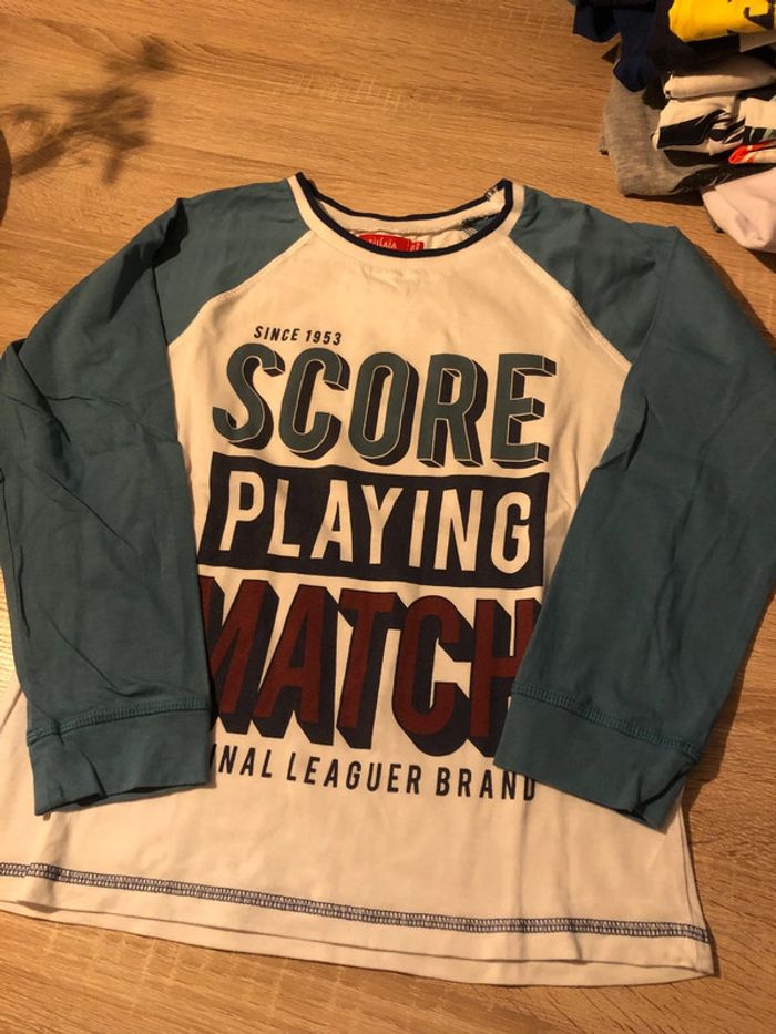 Tissaia - t shirt ML garçon 10ans