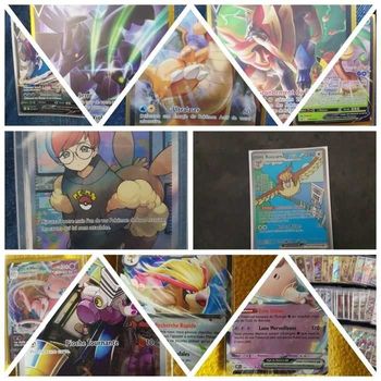 Lot 5  carte  pokemon  don  une rare