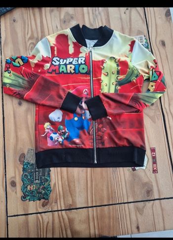Gilet zippé mario