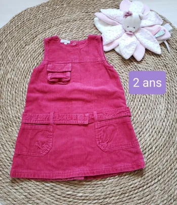 Robe velours 24mois