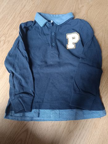 Polo manches longues Tape à l'oeil 4ans 104cm