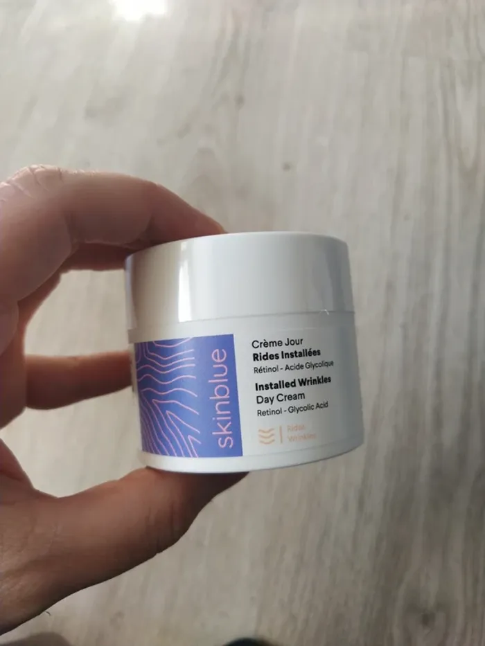 Crème de jour ride installé skinblue