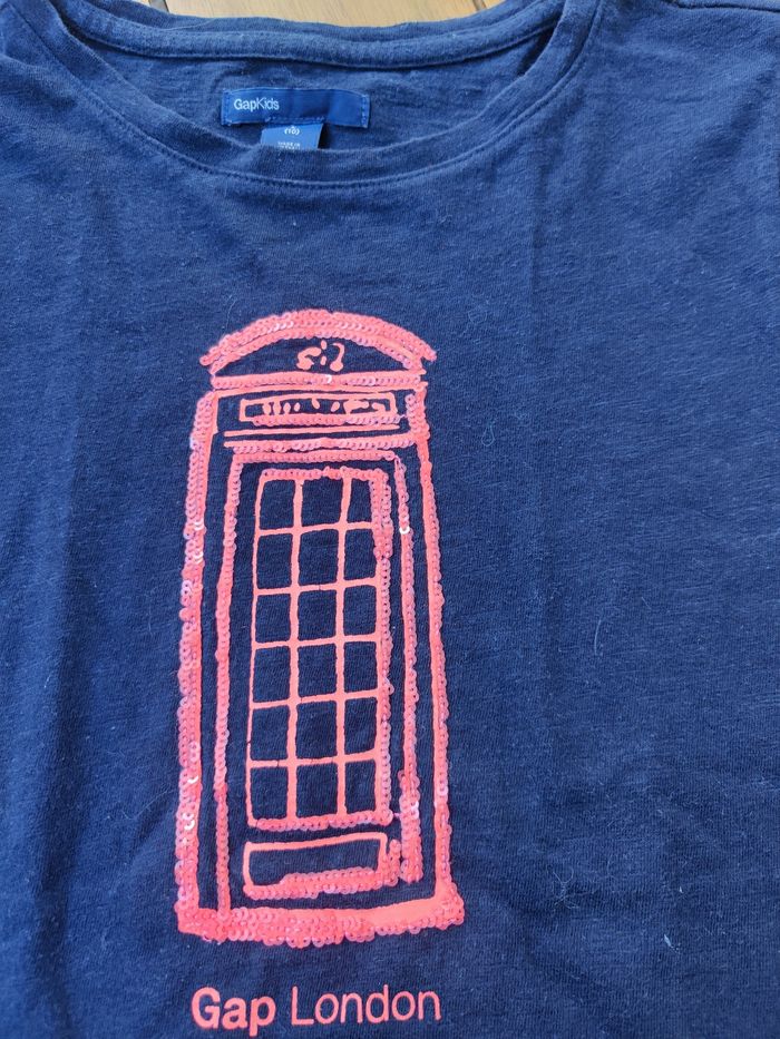 Tee shirts Gap Kids fille taille 10 ans - photo numéro 3