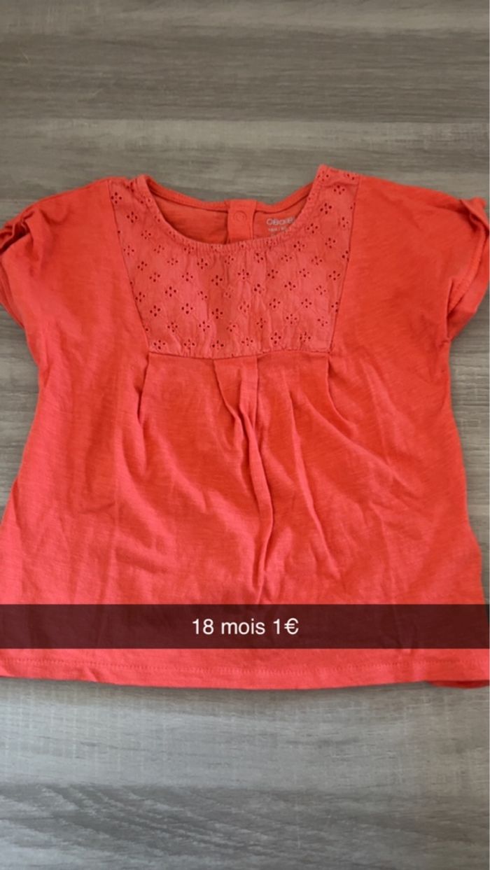 Teeshirt 18 mois