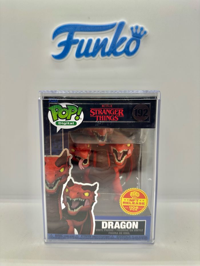 Funko Pop NFT Stranger Things Dragon 192 1106 Pcs