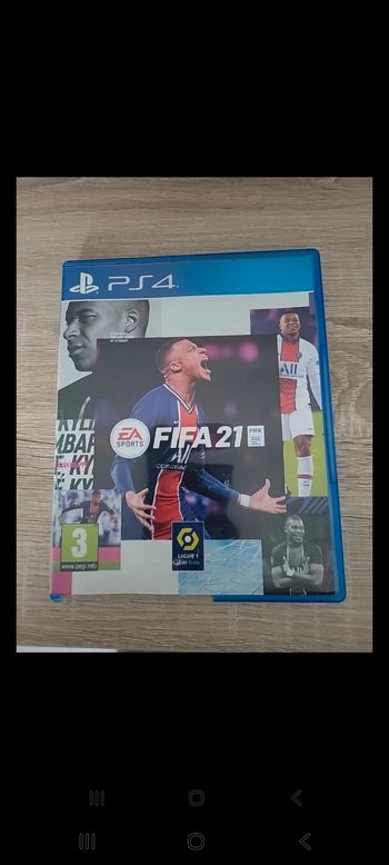 Jeux ps4 fifa 20 et 21