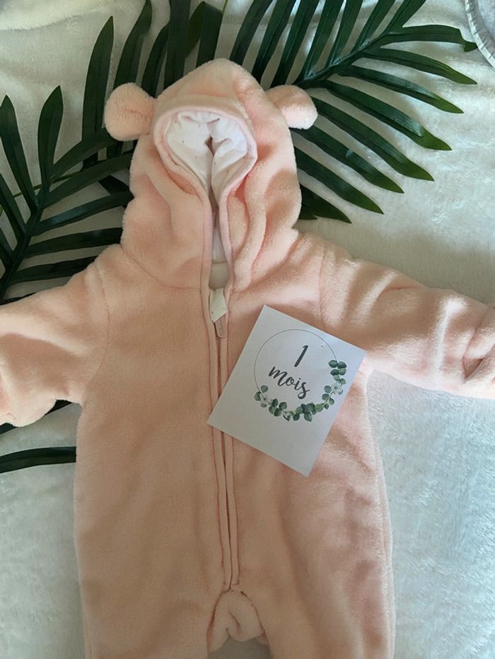 Combi pilote rose – Orchestra – Taille 1 mois