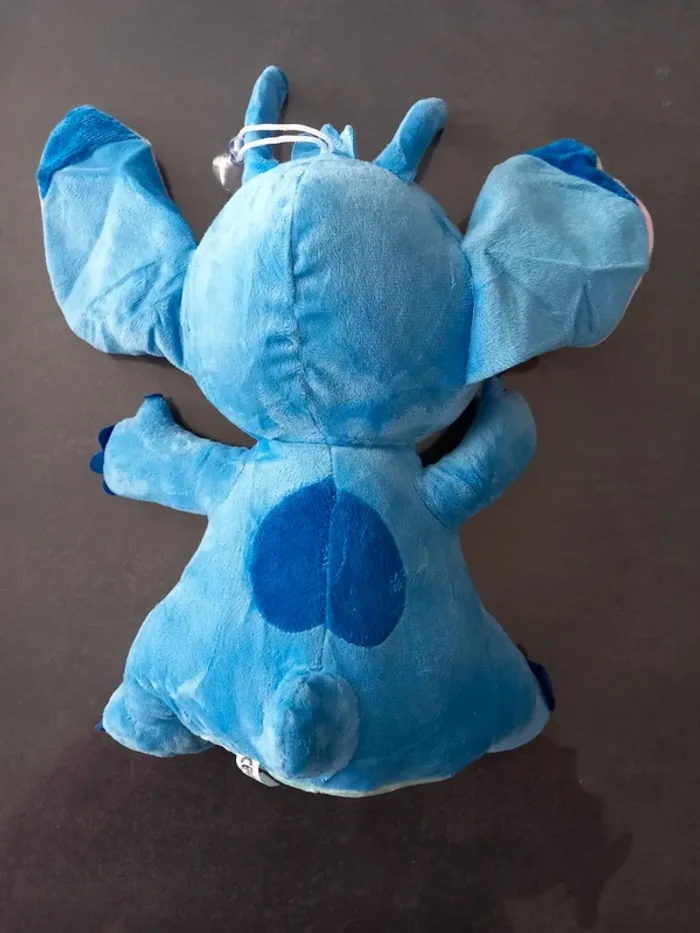 Peluche Martien bleu avec grandes oreilles - photo numéro 4