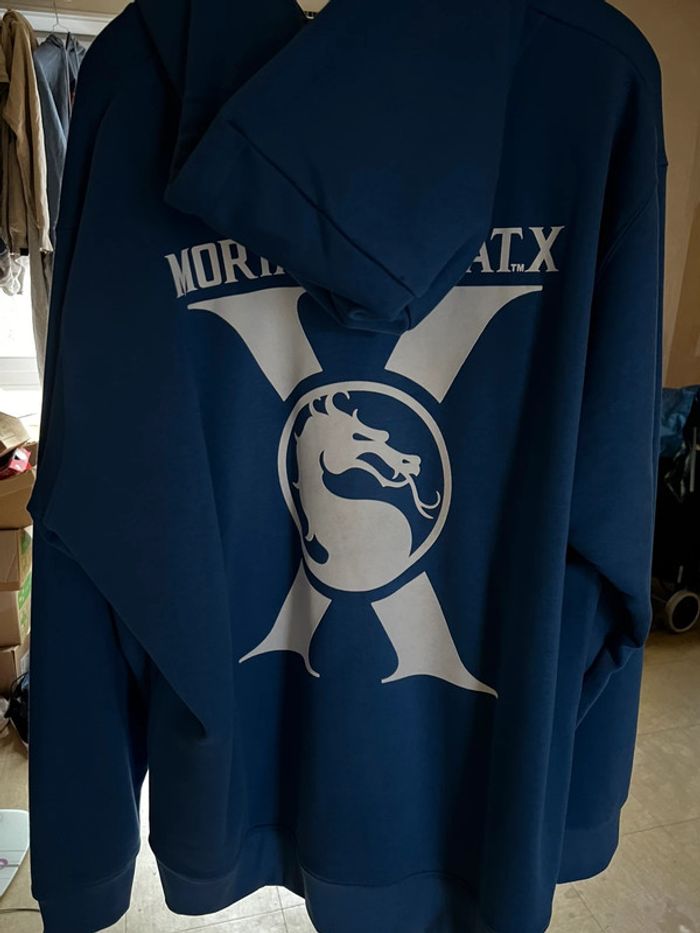 Pull bleu Celio neuf avec étiquette XXL mortal combat - photo numéro 9