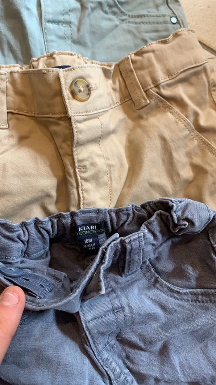 Lot 3 pantalons 18 mois - photo numéro 4