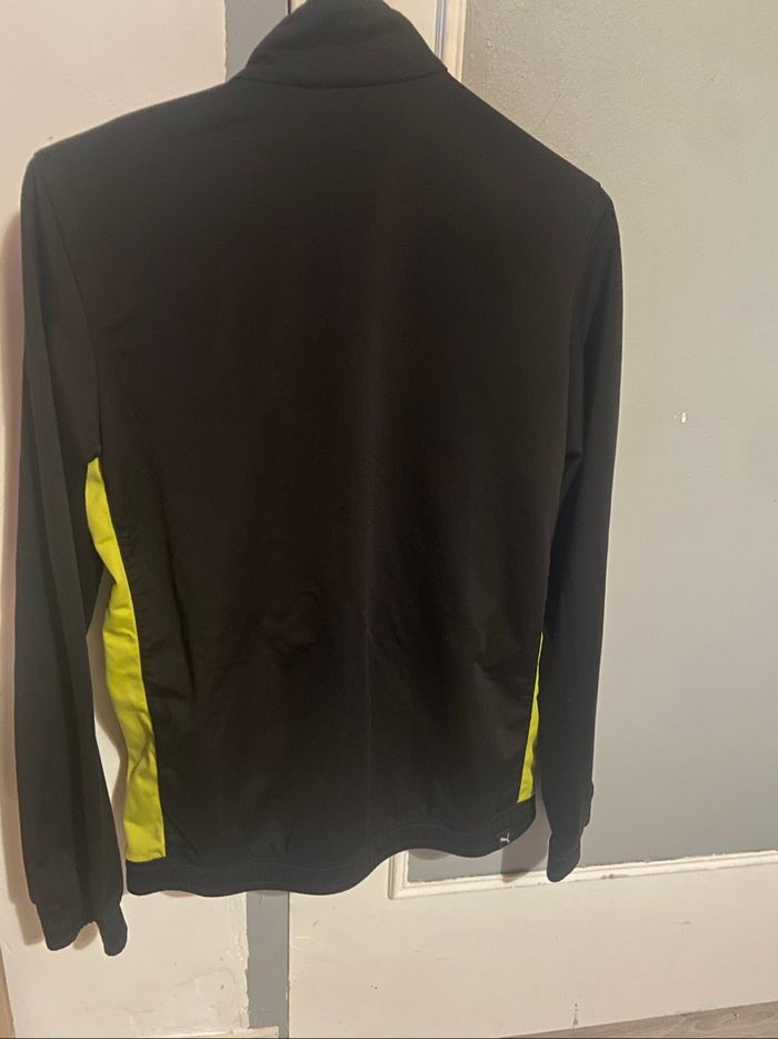 Veste Puma noir/jaune - photo numéro 2