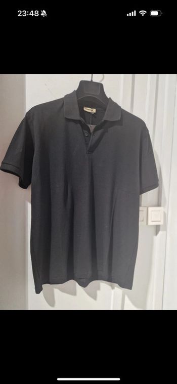 Polo homme tissus fluide