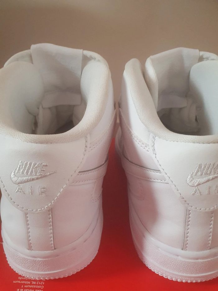 Nike Air Force 1 Mid "full white"(36) - photo numéro 9