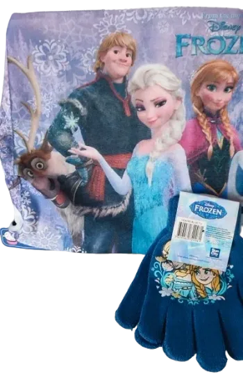 Cache cou et Gants 🧤 Reine des neiges