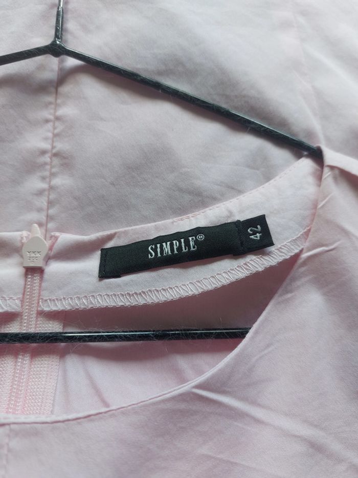 Blouse manches 3/4 marque SIMPLE taille 42 - photo numéro 4