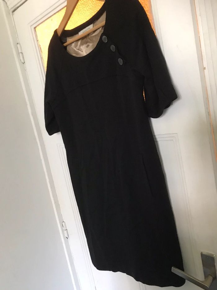 Robe longue noir marque Gérard Darel taille 42 - photo numéro 19