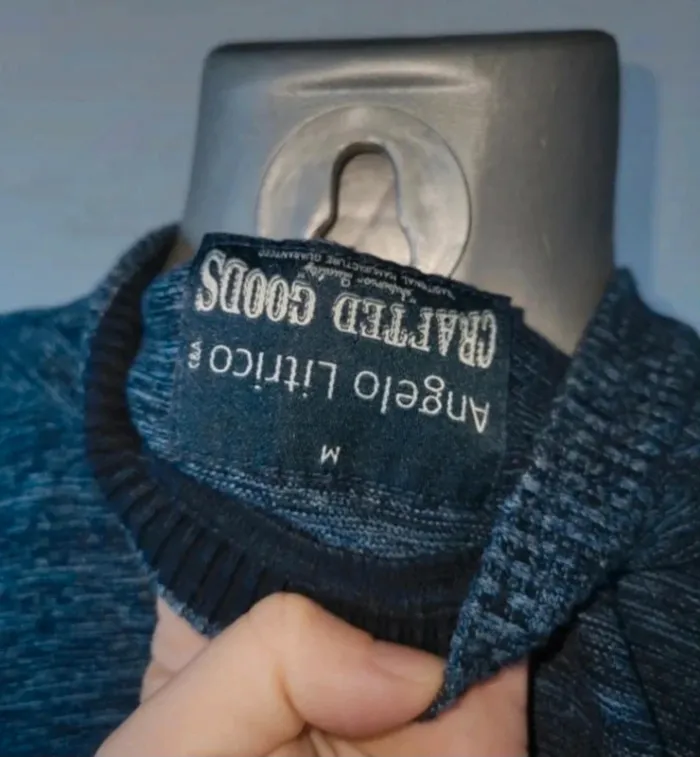 Pull homme bleu M - photo numéro 5