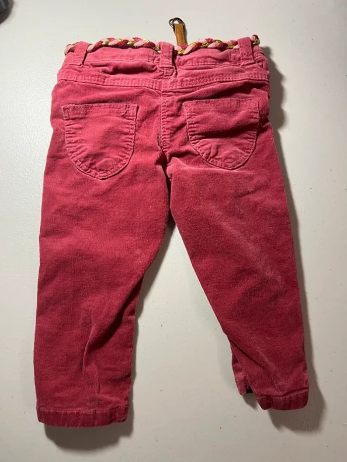 Pantalon velours 9 mois - photo numéro 3