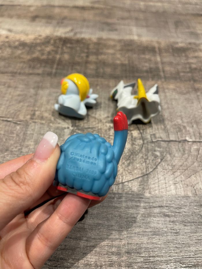 Lot n’2 : 3 Pokémon  Finger Puppet Pokémon / Nintendo (Bandai 2009) - photo numéro 3