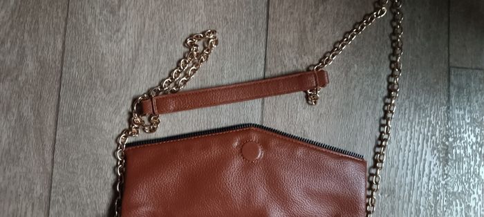 Pochette marron et doré - photo numéro 4
