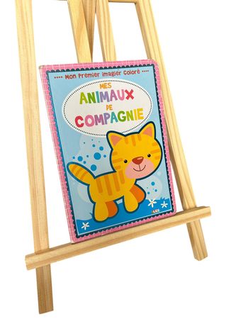 Livre cartonné Mes animaux de compagnie