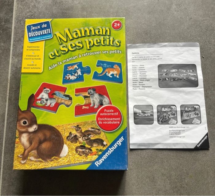 Jeux maman et ses petits