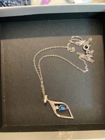 Collier pendentif sur chaînette argent 925 bijoux