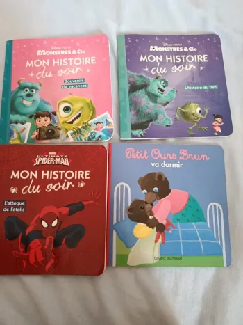 Lot de 4 livres