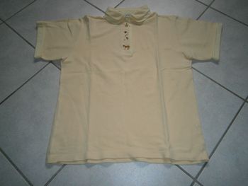 Polo MC jaune Taille 38