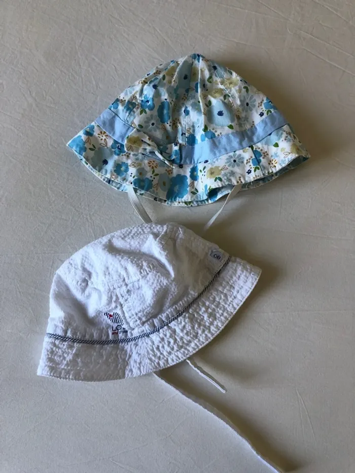 Chapeaux de soleil bébé