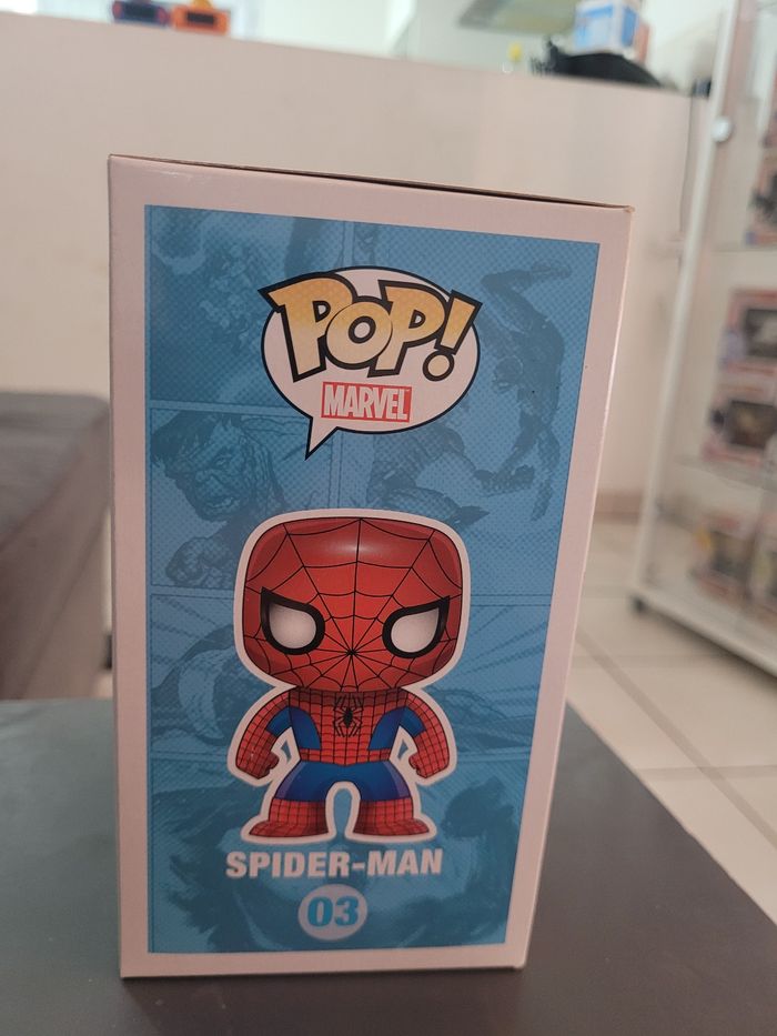Funko pop marvel Spider man n03 - photo numéro 2