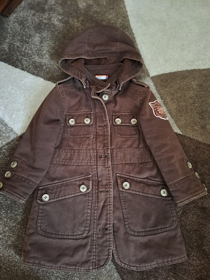 Manteau marron DPAM 4 ans - photo numéro 2