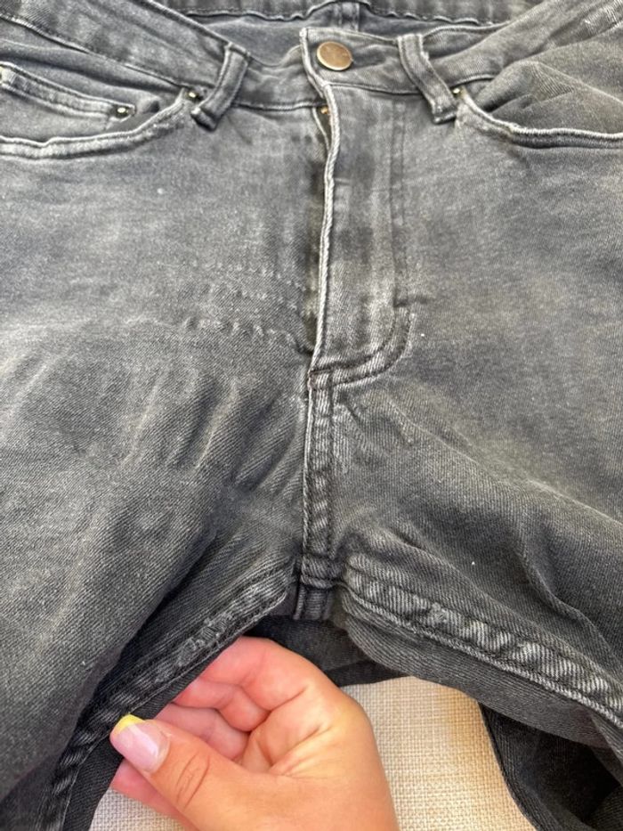Jean noir zara taille 38 - photo numéro 7