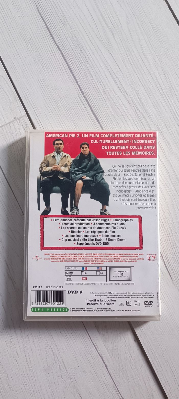 💿 DVD American pie 2 💿 - photo numéro 2