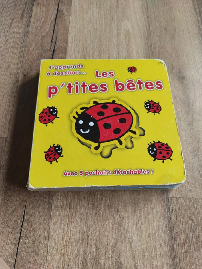 J'apprends à dessiner Les p'tites bêtes