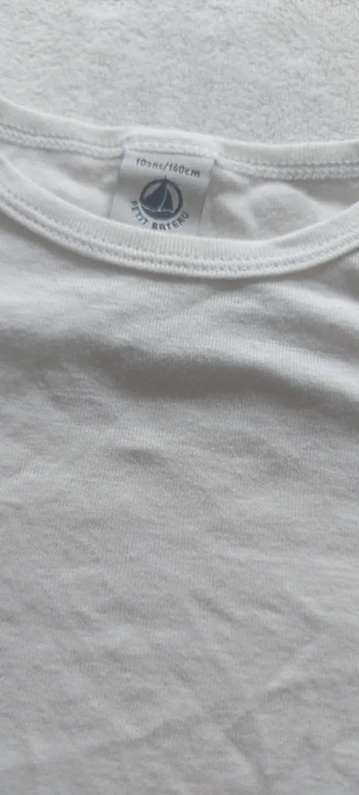 T shirt garçon petit bateau 10 ans - photo numéro 3