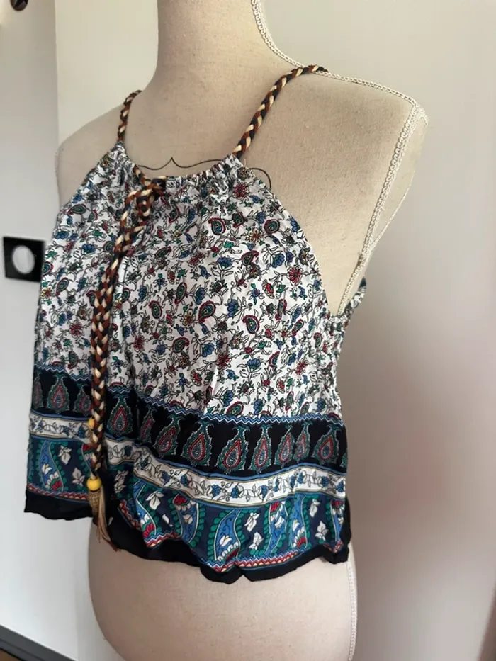 Ensemble bohème été - Top + Short assorti 🌸 - photo numéro 13