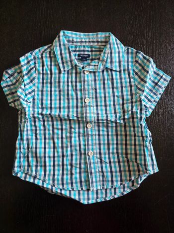Chemise a carreaux en 3 ans