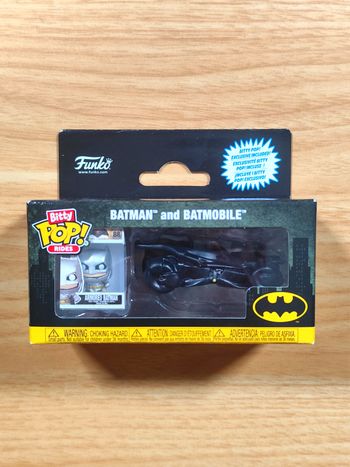 Bitty Pop! Rides - Batman and Batmobile
